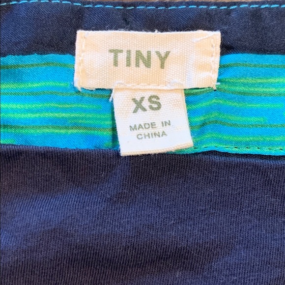 Anthropologie TINY Blue Green Beaded Bell Sleeve Top Size XS Flowy Boho Coastal - Picture 12 of 14